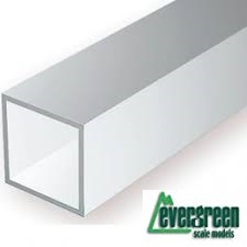 Tubo cuadrado 9.50 x 350mm. 2Unidades